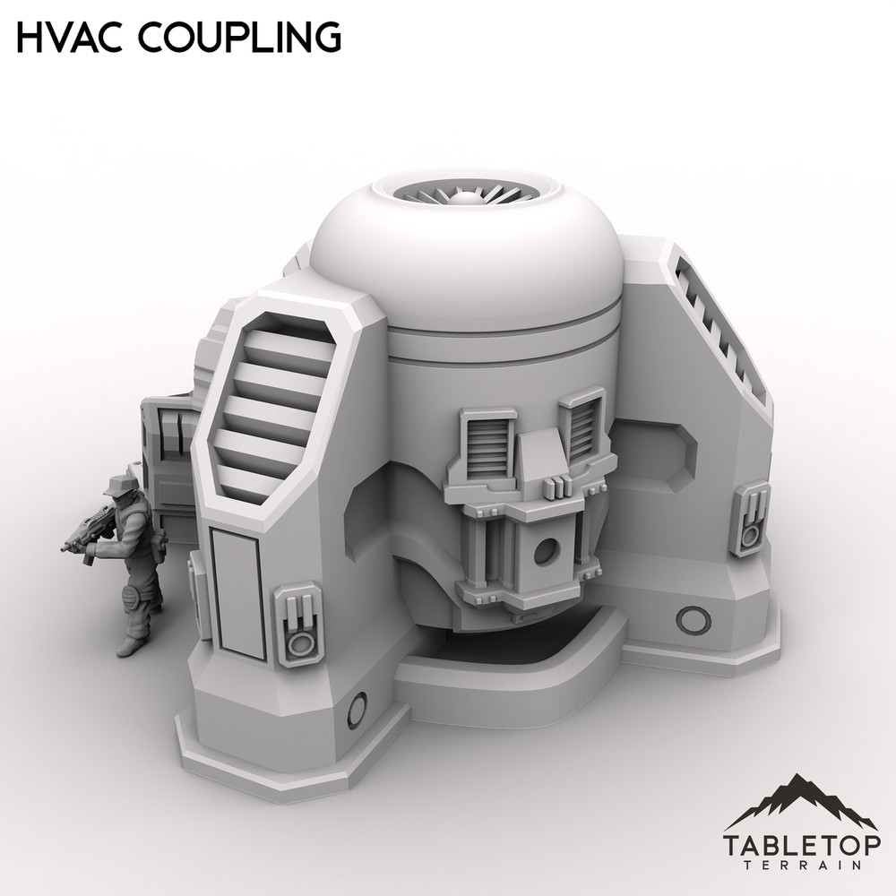 HVAC Coupling - Grimdark Gothic Wargaming Tabletop