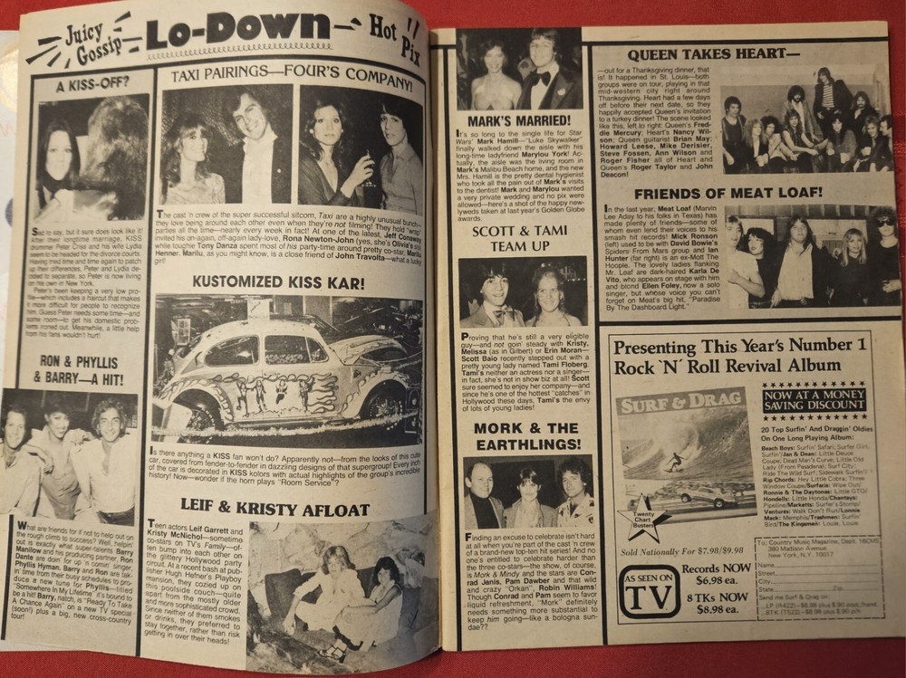 16 Magazine April 1979 KISS Ace Frehley