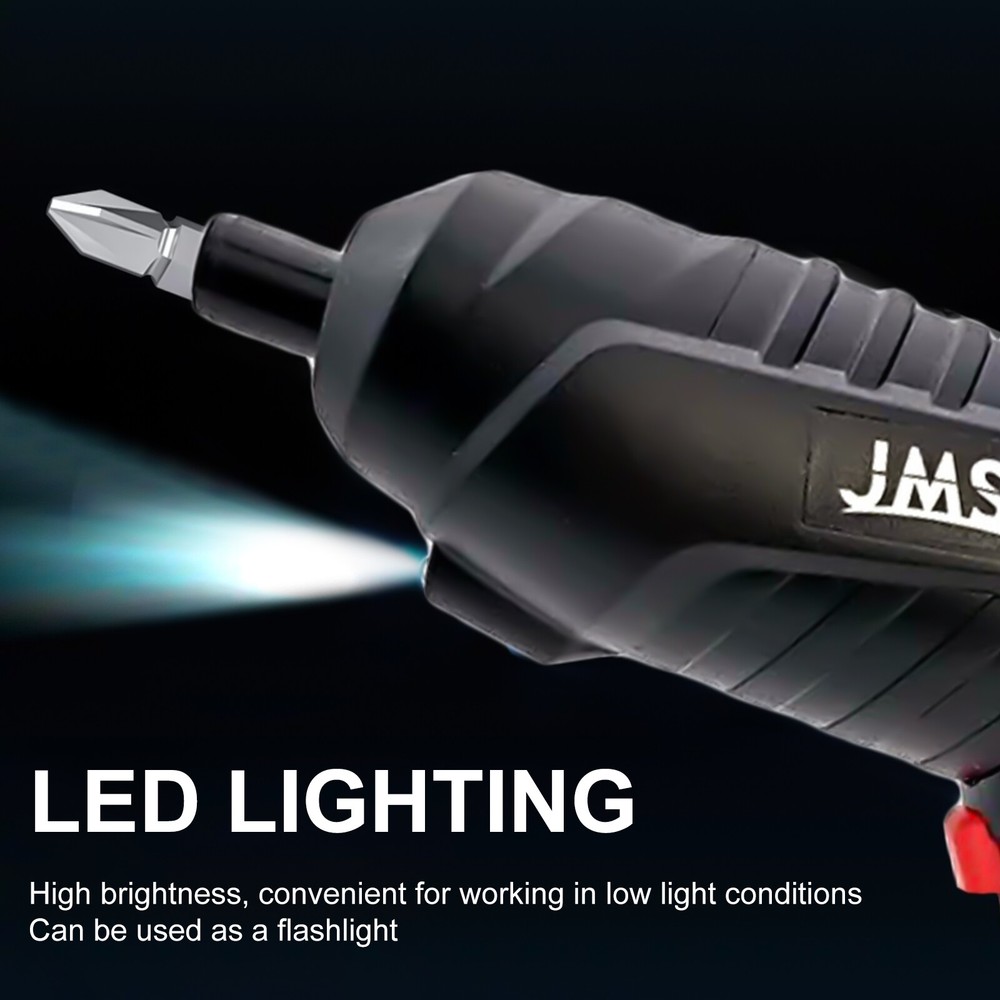 Electric Screwdriver, Cordless Screwdriver Set Rechargeable Drill Tool with Bits