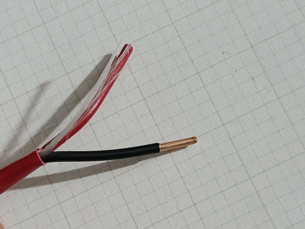 Carol E1522S 14/2C Solid UnShielded Riser Fire Alarm Cable Wire FPLR/CL3R /100ft