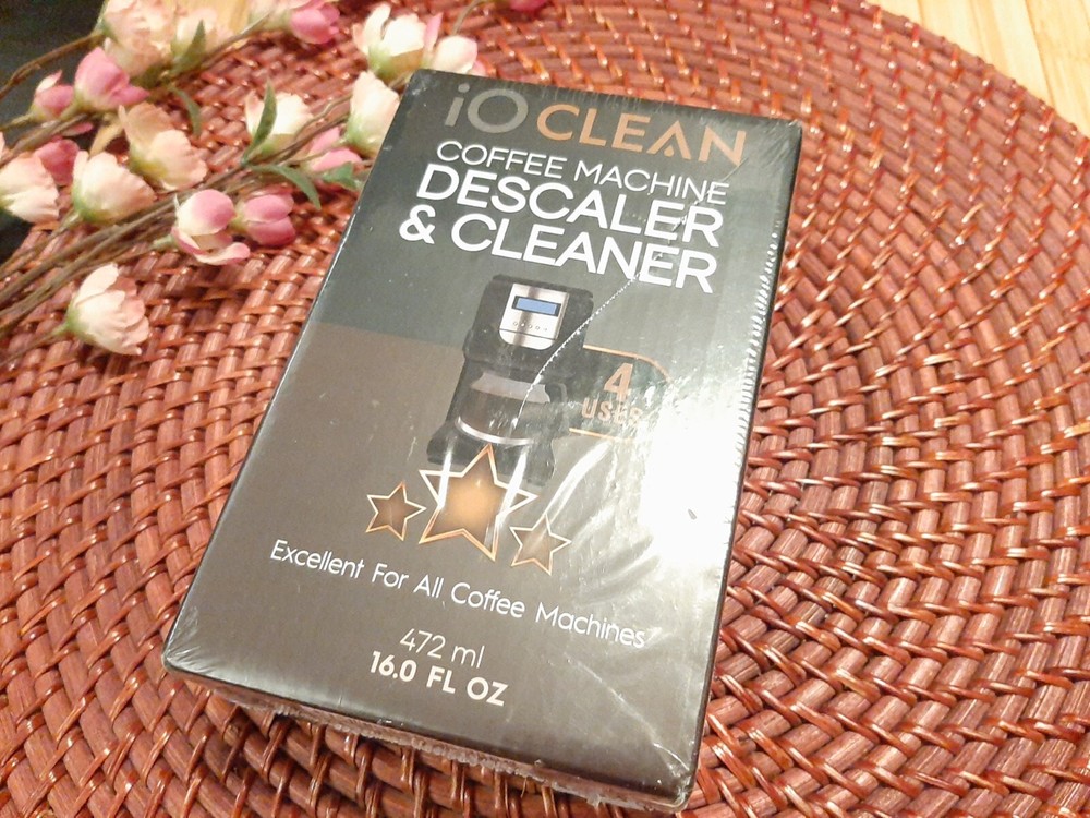 iO Clean COFFEE MACHINE DESCALER & CLEANER  4 Uses