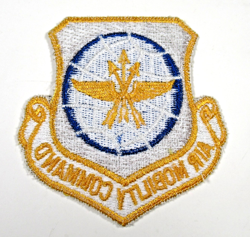 Air Mobility Command Vintage Embroidered Air Force Patch Sew On