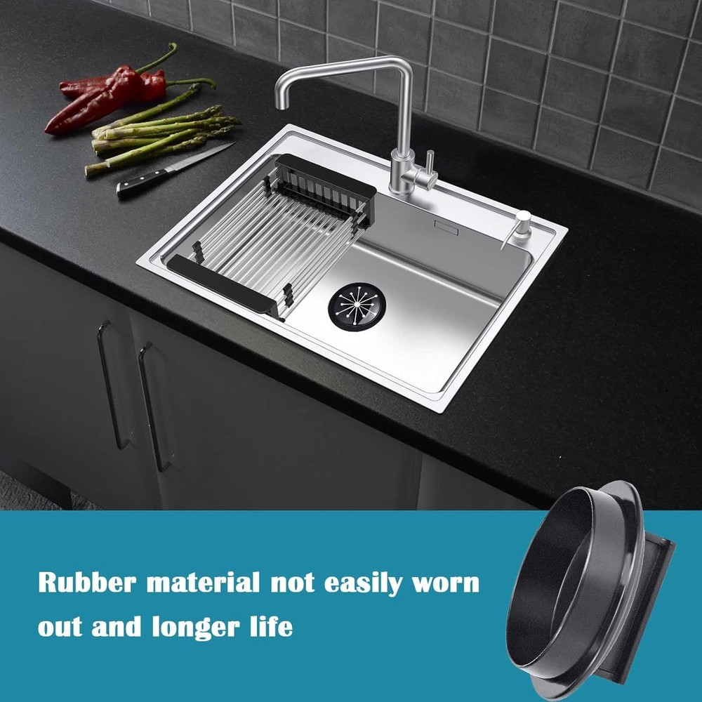 Garbage Disposal Splash Guard Sink Stopper Baffle Style 1