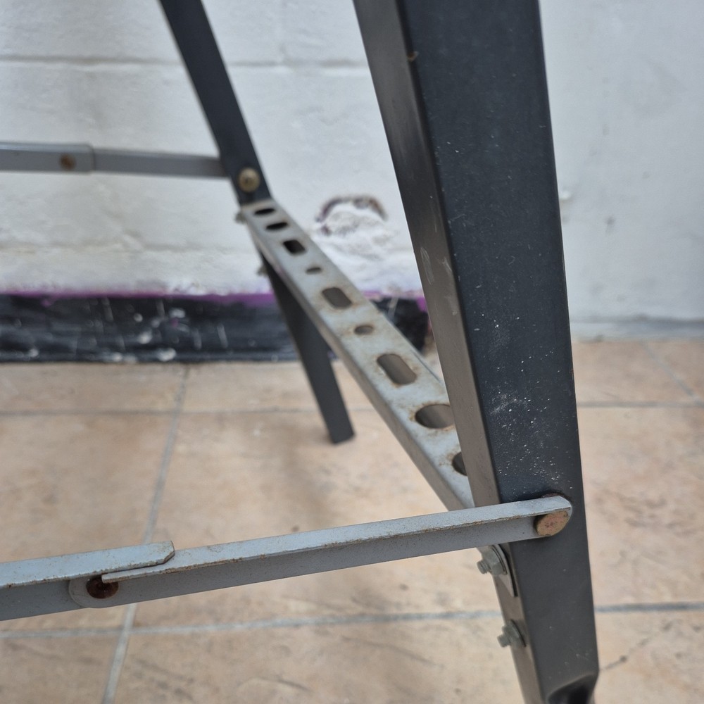 Portable Folding Workbench Adjustable Work Table 220 lbs Load Capacity