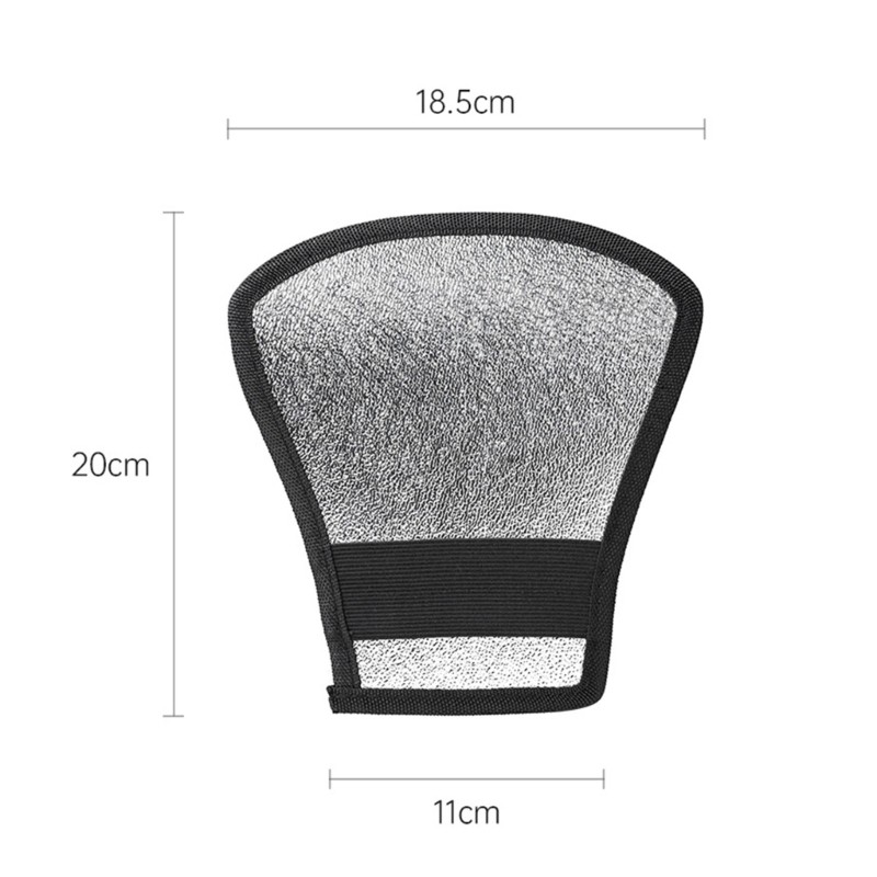 Flash Diffuser Reflector 2 Sided Flexible Bend Bounce Reflector Elasticity Strap
