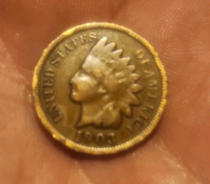 1903 Indian head penny