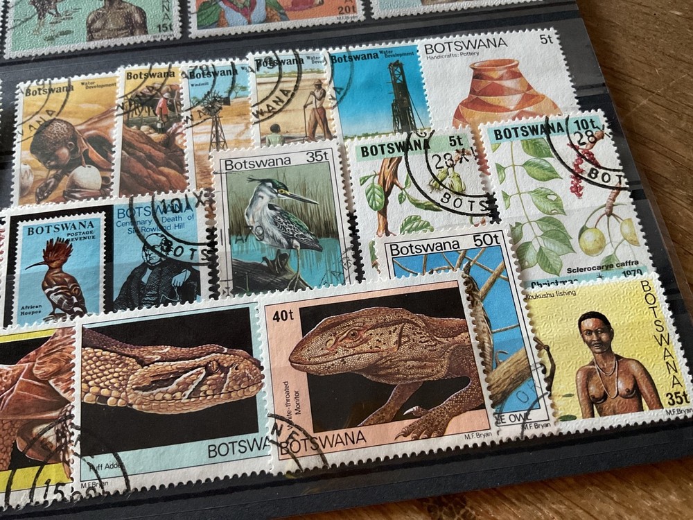 Botswana mounted mint or used stamps B1729