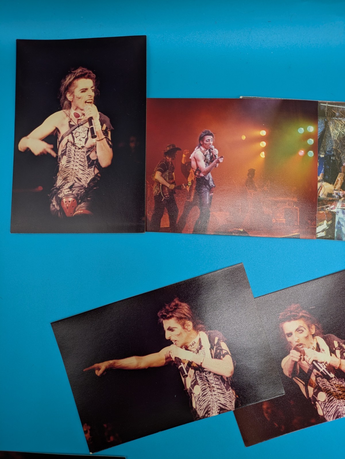Vintage Alice Cooper Concert Photos Lot Of 15