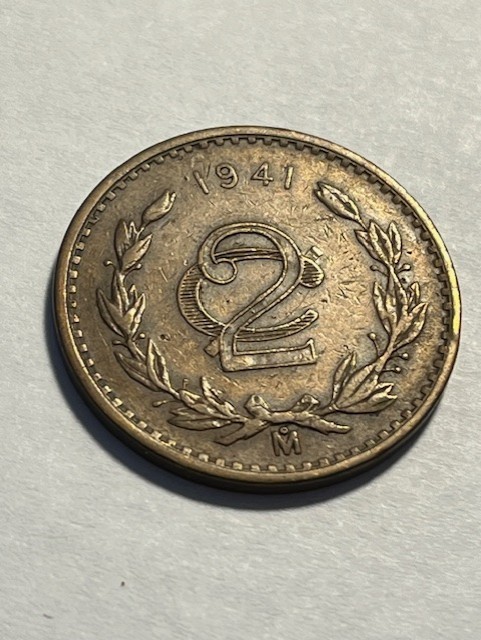 1941 Mexico 2 Centavos #7945