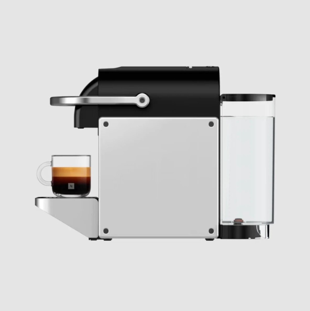 Nespresso Pixie Espresso Machine Silver Redesign