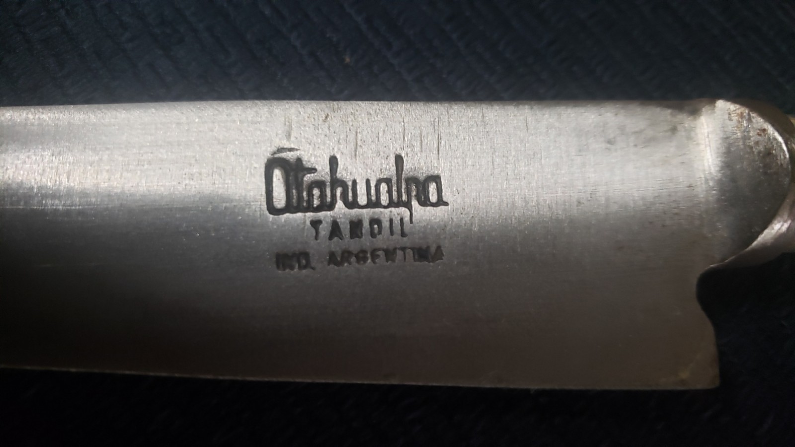 Atahualpa Gaucho Knife Tandil Argentina Used Knife Free Shipping