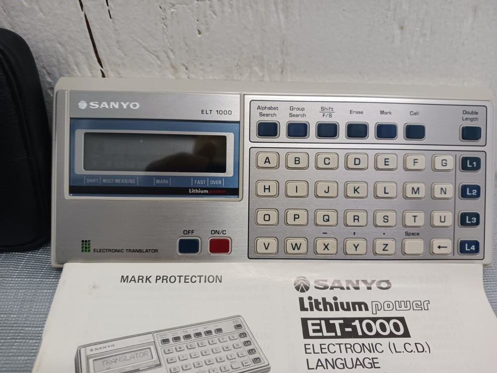 Sanyo Language Translator ELT 1000