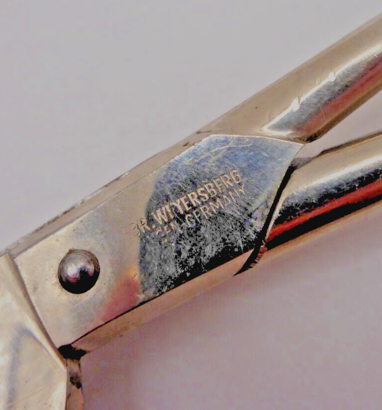 VTG Roberts Weyersberg Germany Duckbill Scissors Napping Sewing