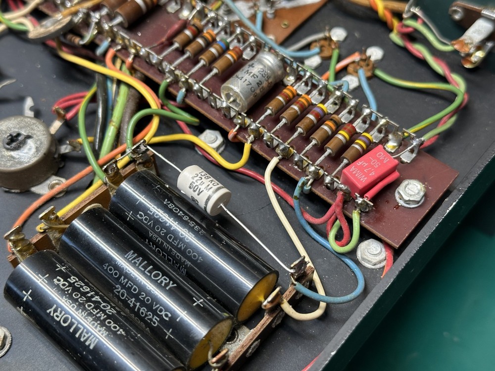 Altec 351B mono amplifier Working - Repaired