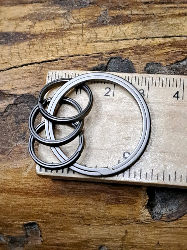 Pro Series Titanium Sidepush Keyring Set