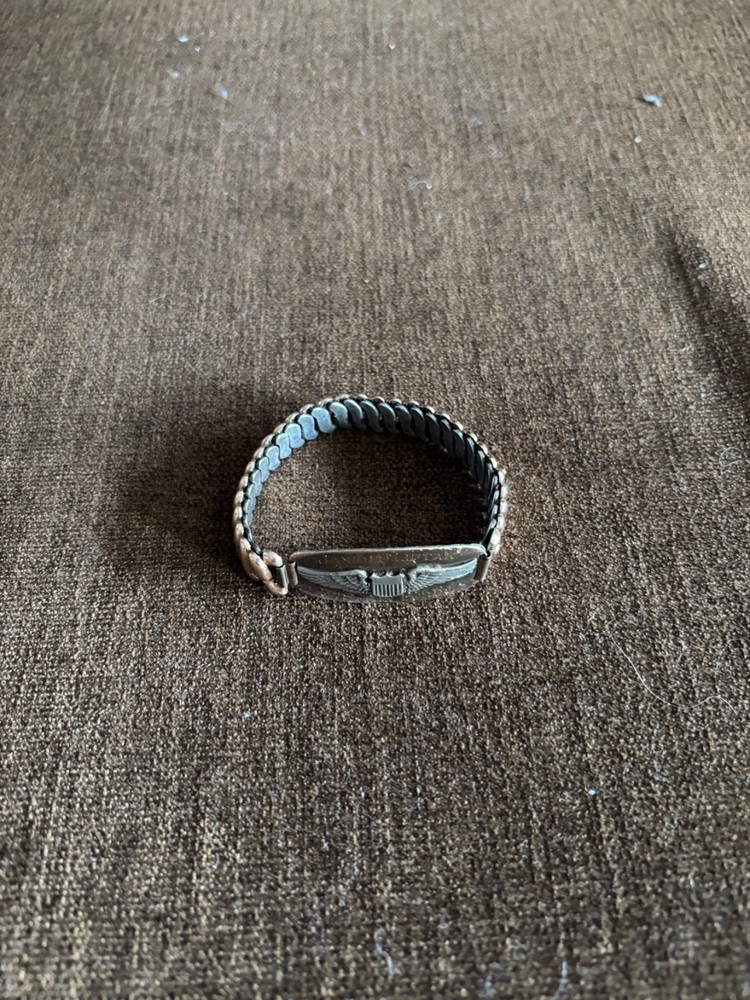 WWll USAAF Pilot Wings ID Bracelet