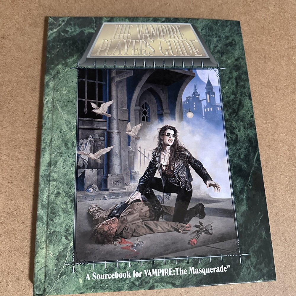 Vampire Players Guide Vampire: The Masquerade 2nd Ed hardcover sourcebook