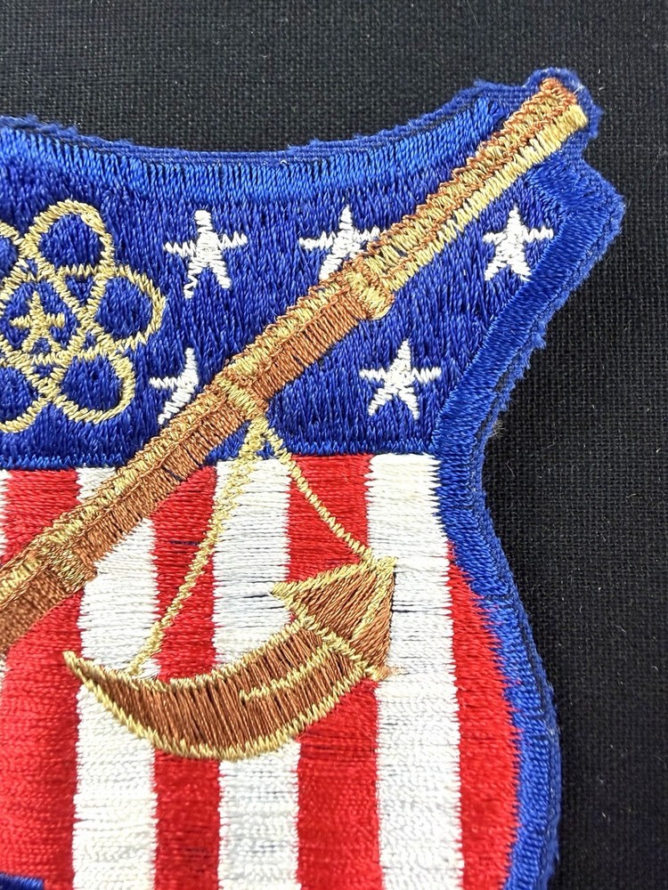 Rare USN Submarine Patch - USS Daniel Boone - SSBN 629 - Missing Star Version