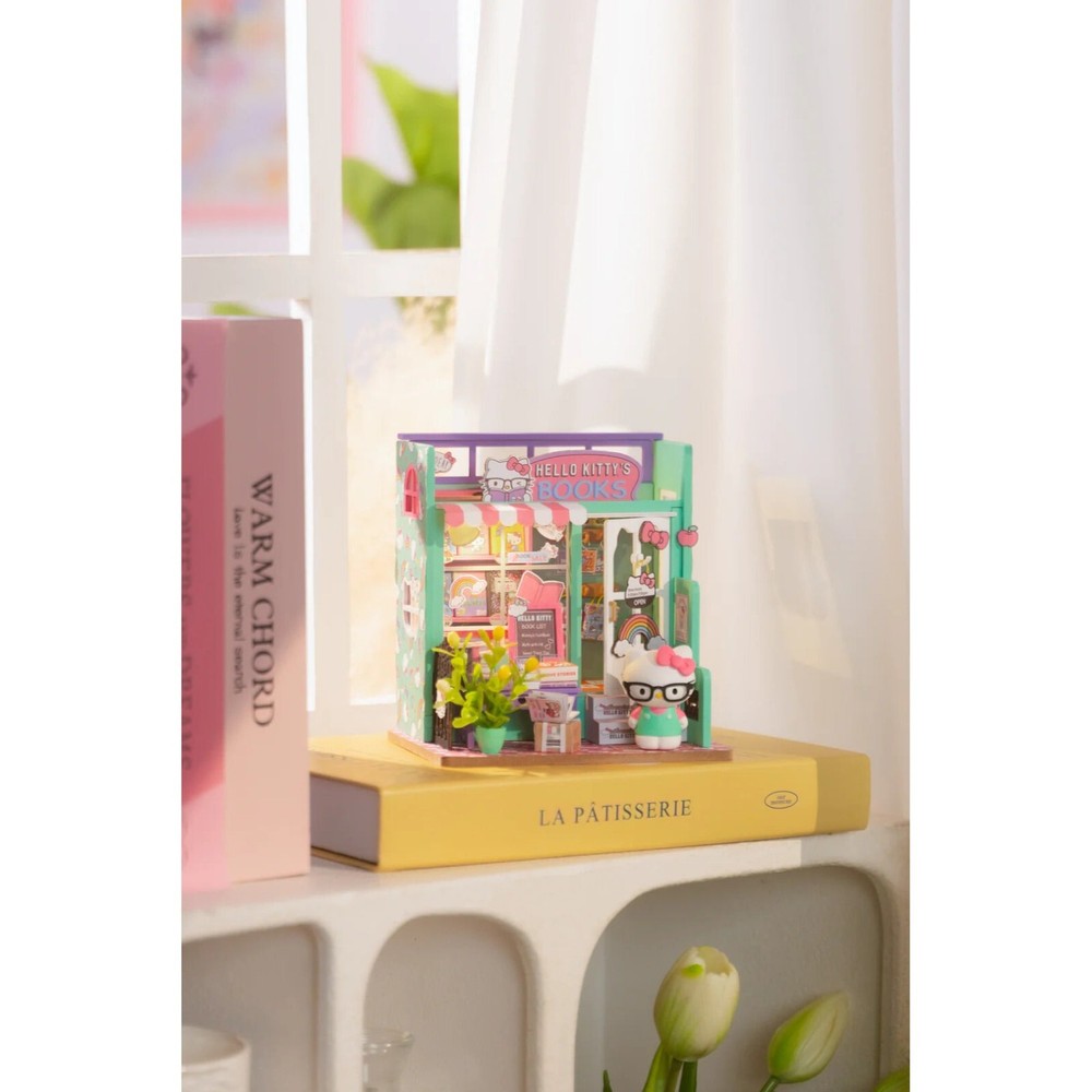 DIY 3D Puzzle - Hello Kitty Bookstore 53pcs