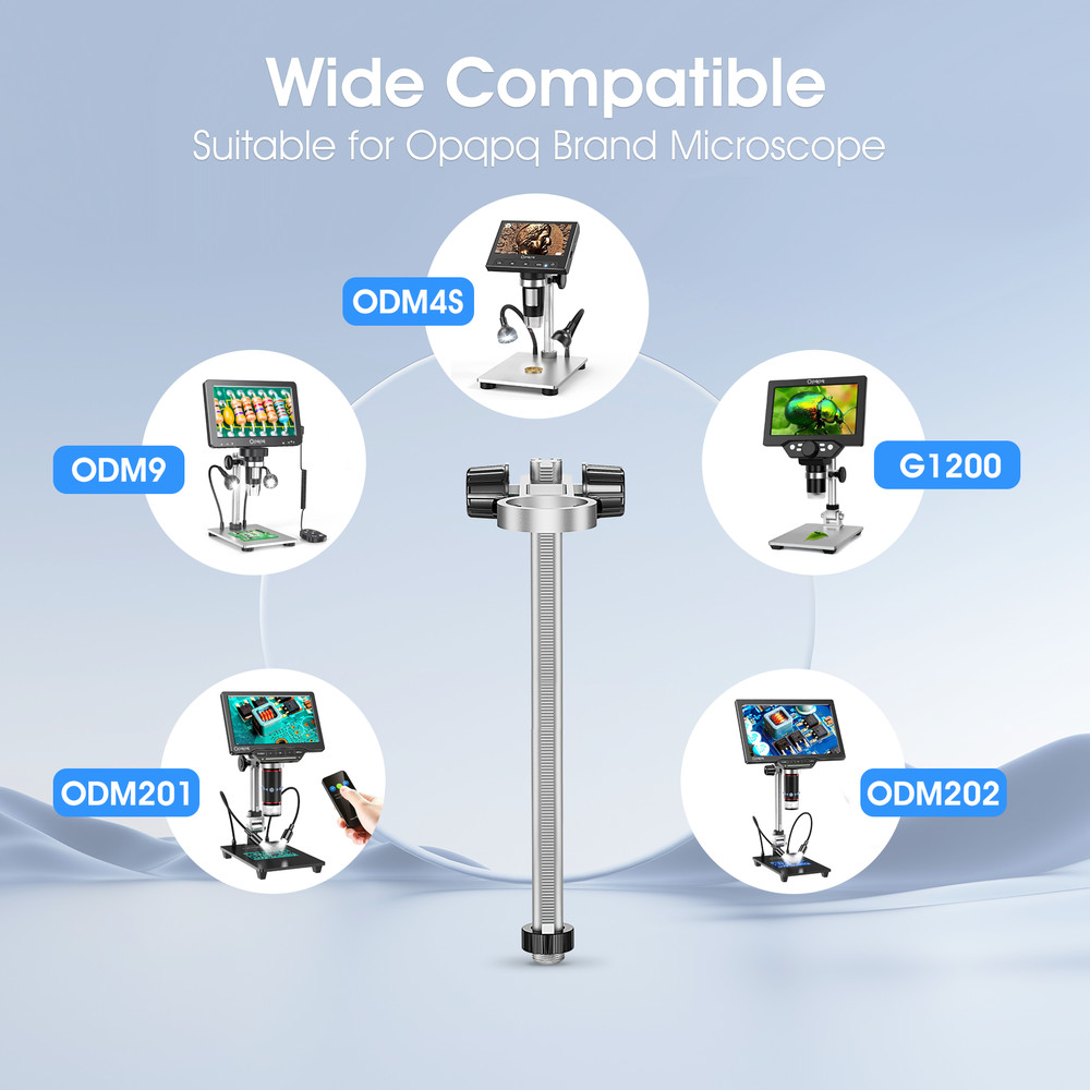 TOMLOV Digital Microscope Stand 26cm Universal Adjustable Holder for DM201 pro