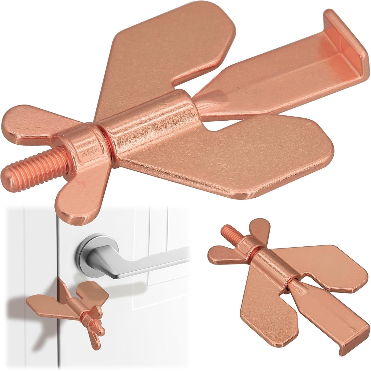 Steel Travel Portable Door Lock for Door Security Door Anti-Theft Stopper Door