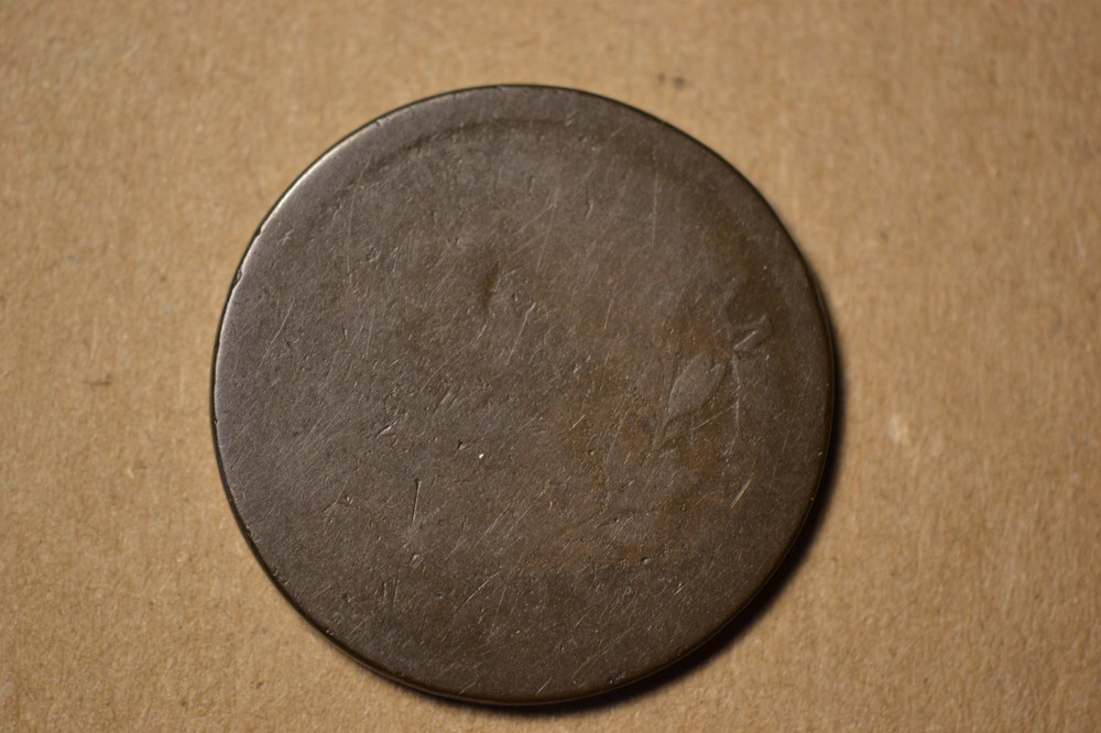 1797 Draped Bust Large Cent- Good with weak reverse.