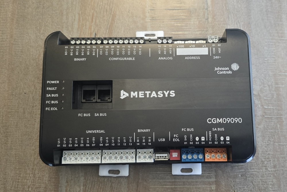 Johnson Controls METASYS CGM09090 Field Controller