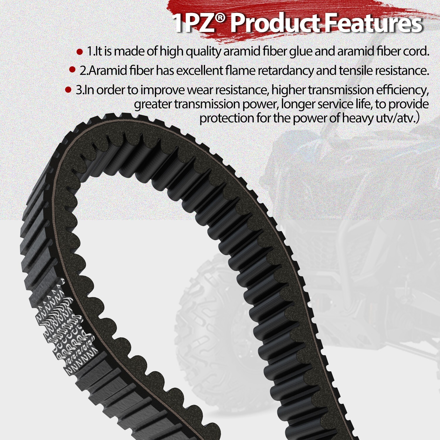 Drive Belt For Ski-Doo MX Z 1200 600 800R 900 600R 50TH ACE HO E-TEC 2009-2026