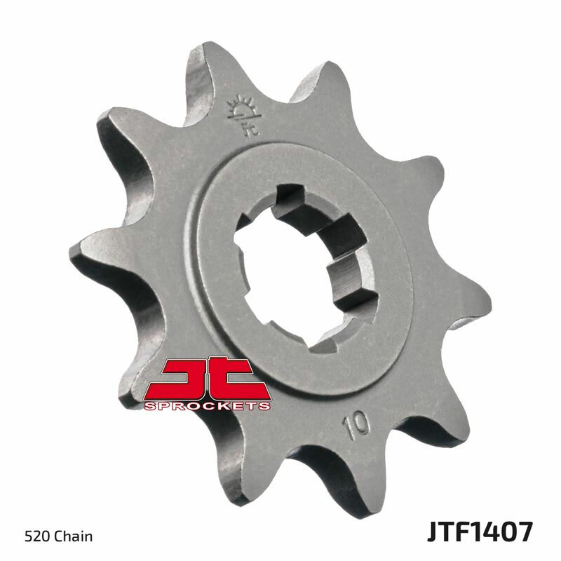 SUZUKI LT80 KAW KFX80 - JT SPROCKET SET 22/10 AND NATURAL KMC STANDARD CHAIN KIT