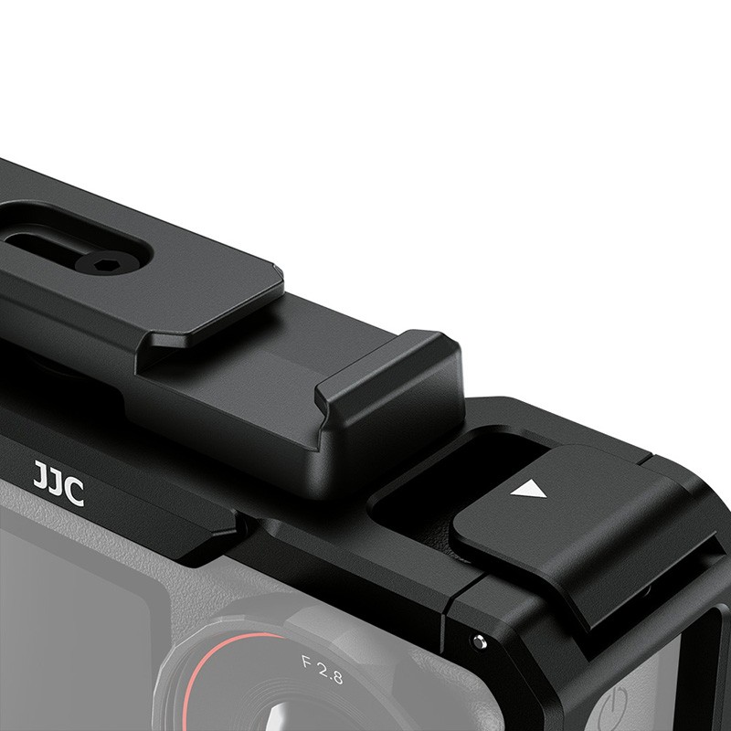 Camera Cage Handle Battery Storage Shutter Button for DJI Osmo Action 5 Pro 4 3