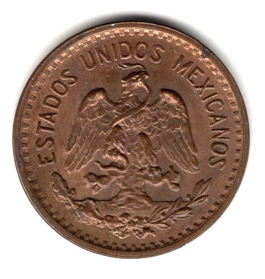1941 Mo MEXICO CENTAVO UNCIRCULATED