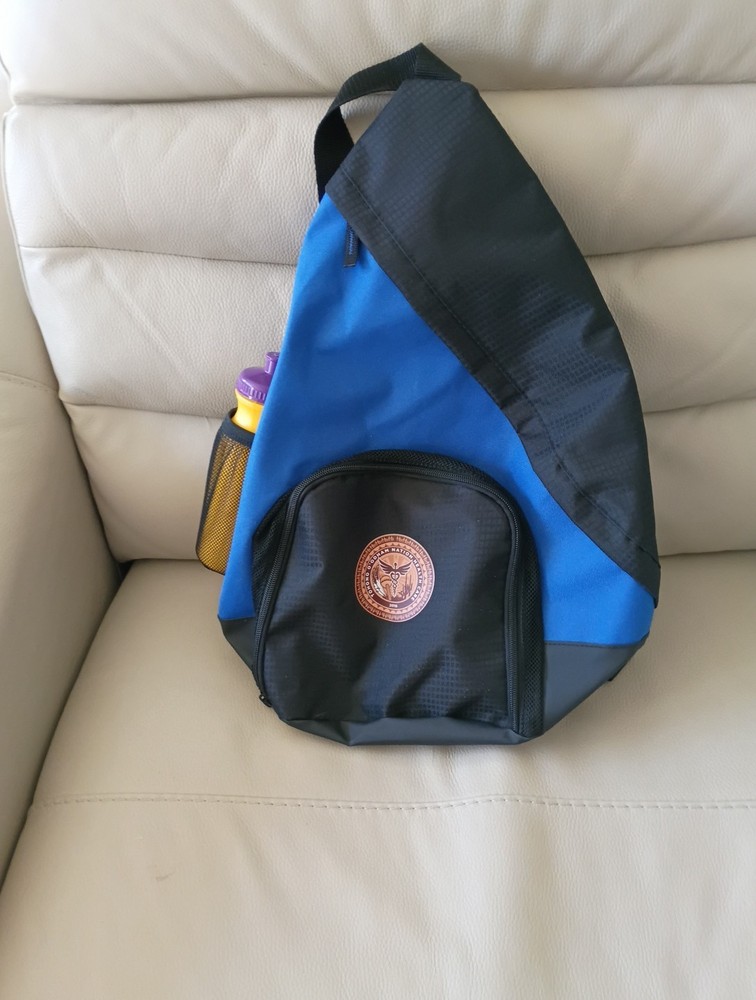 Native American Backpack with Water Bottle