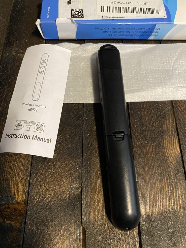 USB Wireless Presenter Remote Presentation Clicker For PowerPoint 2.4GHz Mac Win