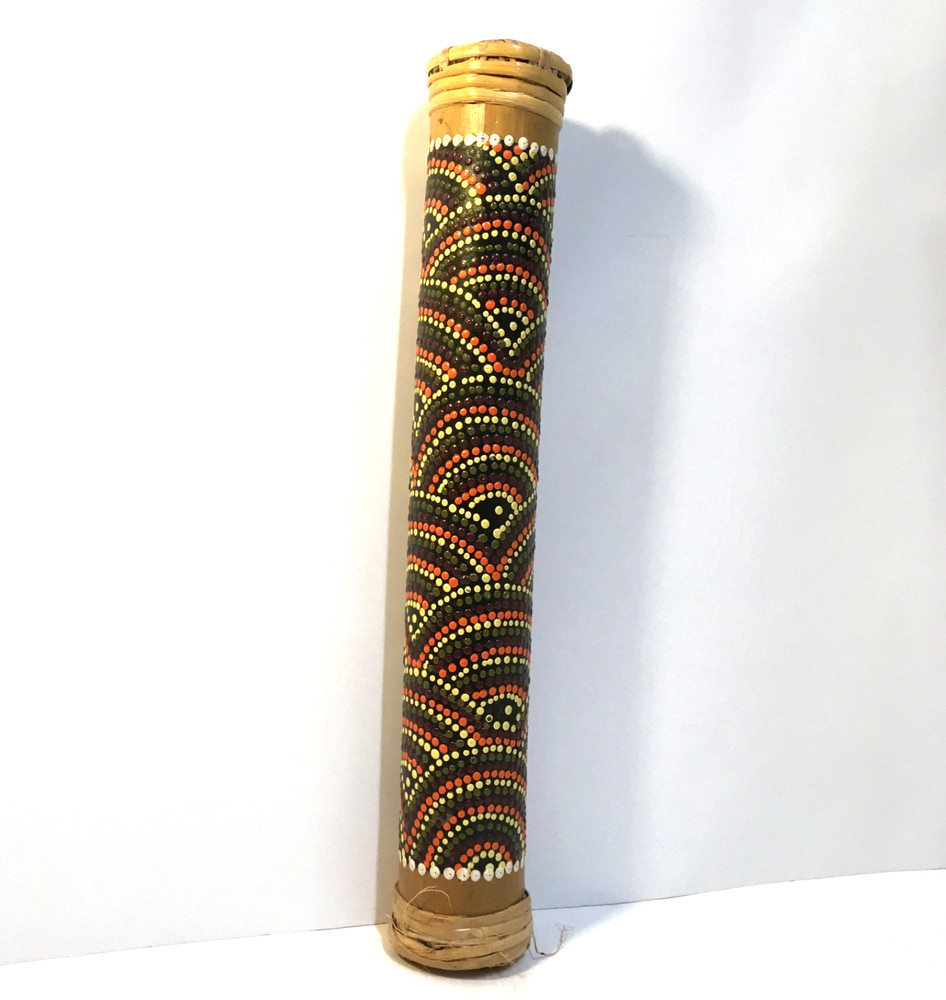 Handcrafted Rain Stick Musical Instrument – 16"