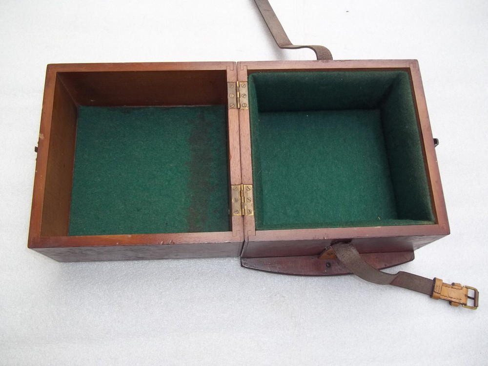 Antique Marine Chronometer Guard Case
