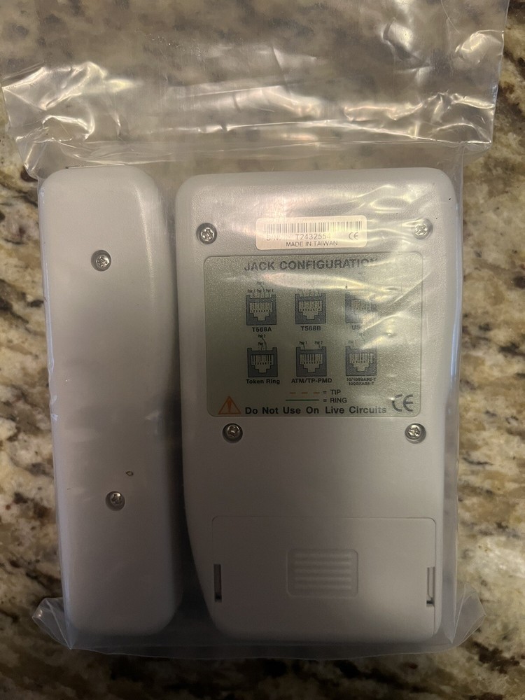 Trendnet TC-NT2 Network Cable Tester With adapters and user manual