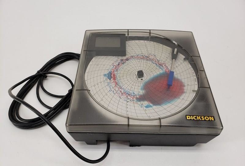 Dickson TH803 Temperature & Humidity Chart Recorder – 8" Rotary Chart