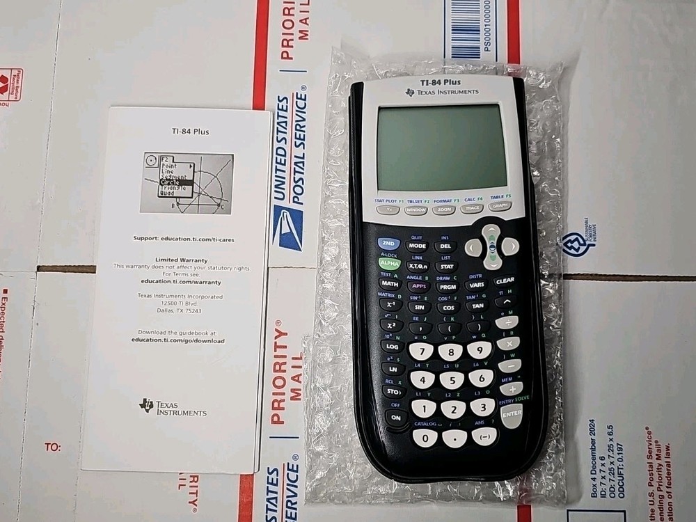 Texas Instruments TI-84 Plus Graphing Calculator - Black