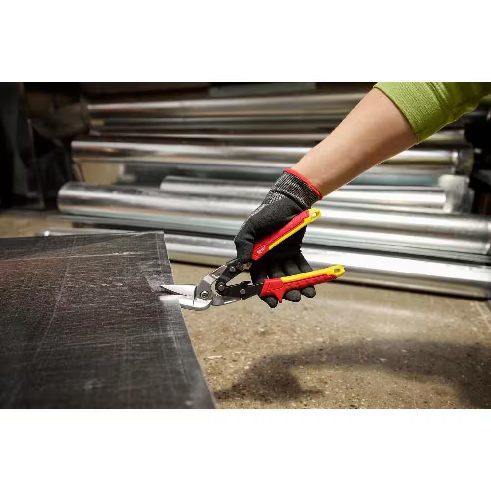 10 In. Straight-Cut Offset Aviation Snips