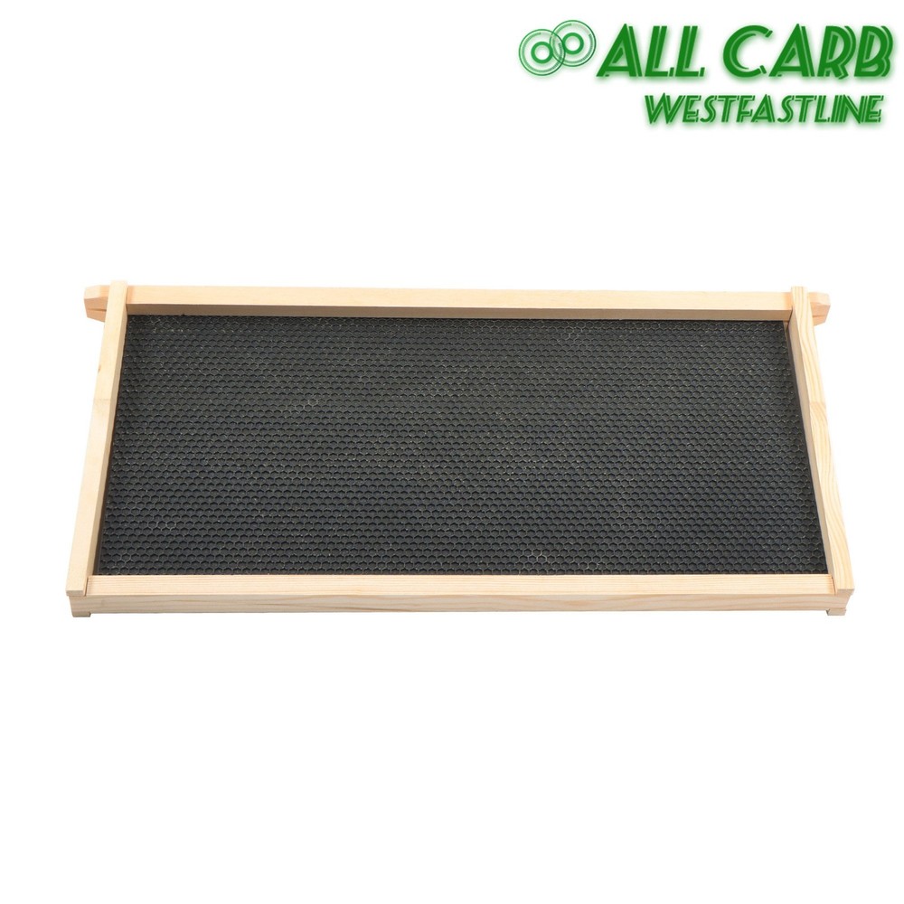 4 Layer 10 Frame Bee Hive Beeswax Coated Includes Beehive Frames and Foundations