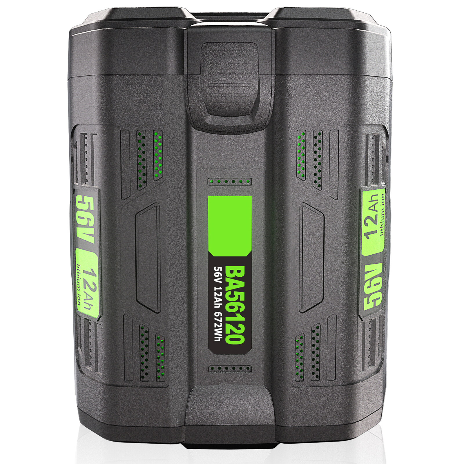 2 PACK 12AH Battery For EGO 56V 56Volt BA5600T POWER+ Lithium Ion BA2240 BA2800T