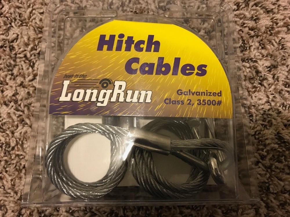 Tie Down Engineering Class 2 Trailer Hitch Cables 2-Pack