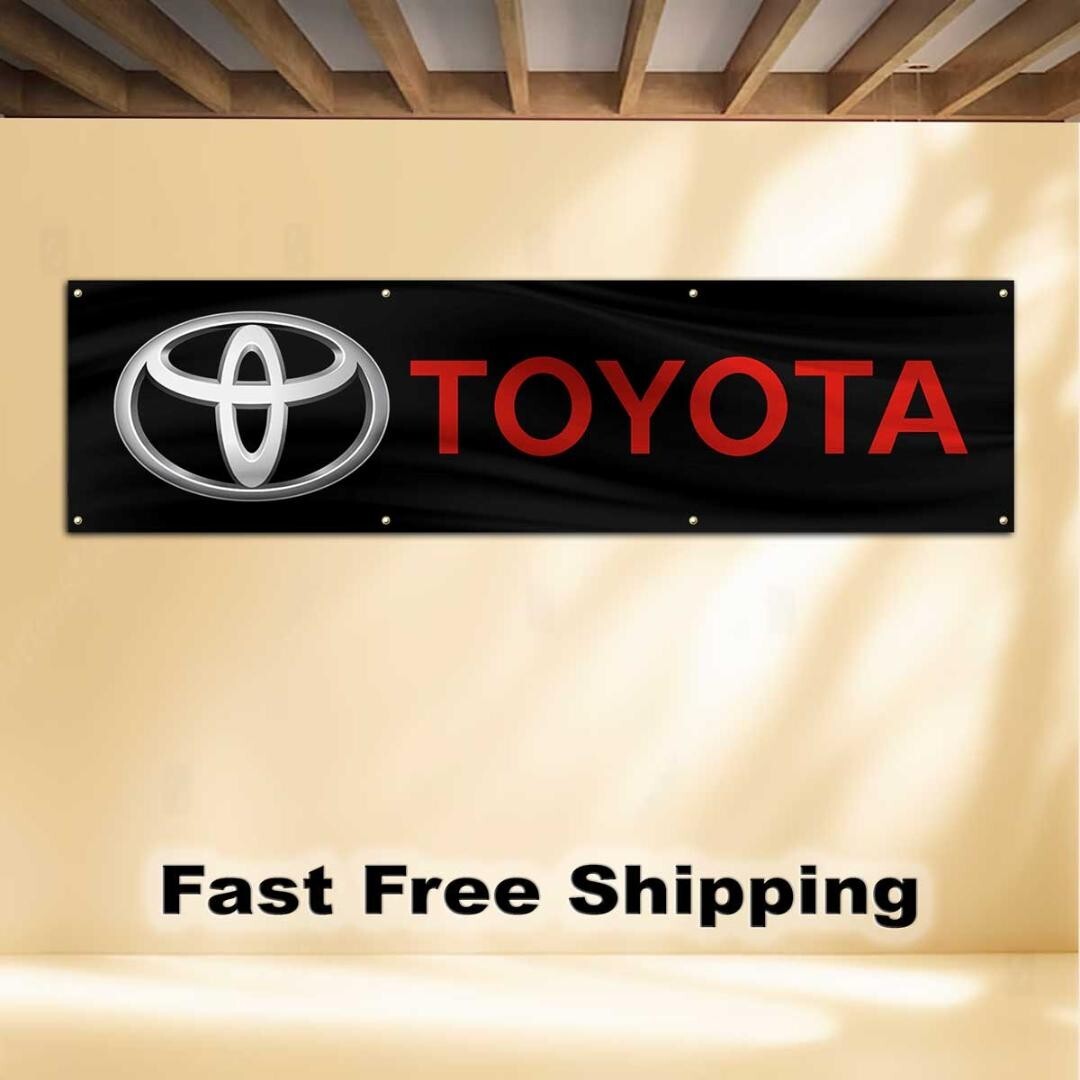 Toyota 2'X8' BANNER FLAG TRD