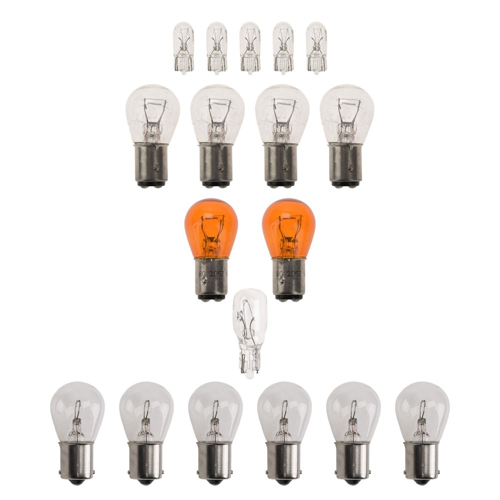 1984-1988 C4 Corvette Exterior Light Bulb Kit 18pc Complete Set Direct Replace