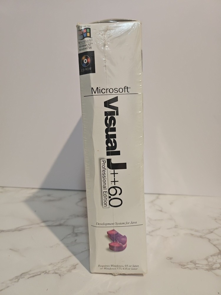 Microsoft Visual J++ 6.0 Professional Edition New Sealed