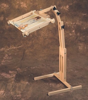 Adjustable Craft Stand for Hoops and Scroll Frames Ideal for Needlepoint Crewel