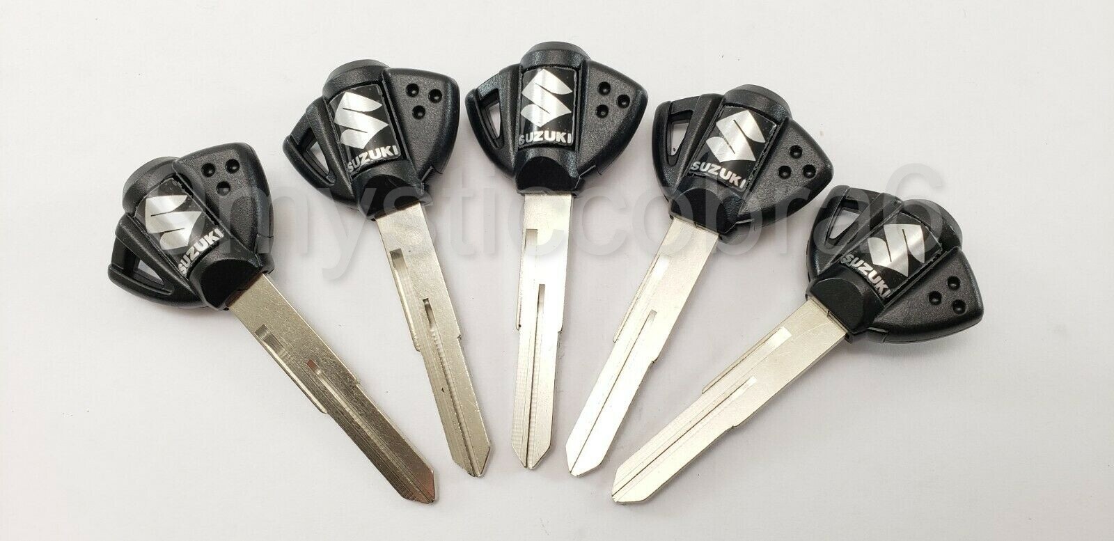 5 x GSXR 600/750/1000 SPARE KEYS - KEY BLANKS / COPY COPIES - NEW