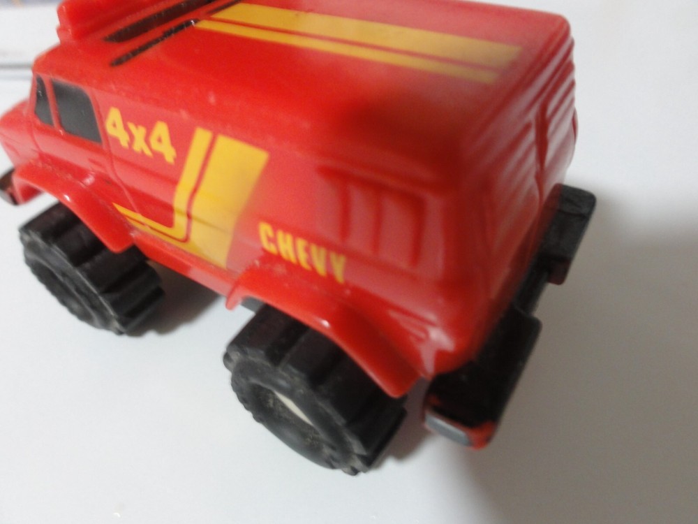 Orange STOMPER Chevy Van 4x4 Schaper toys