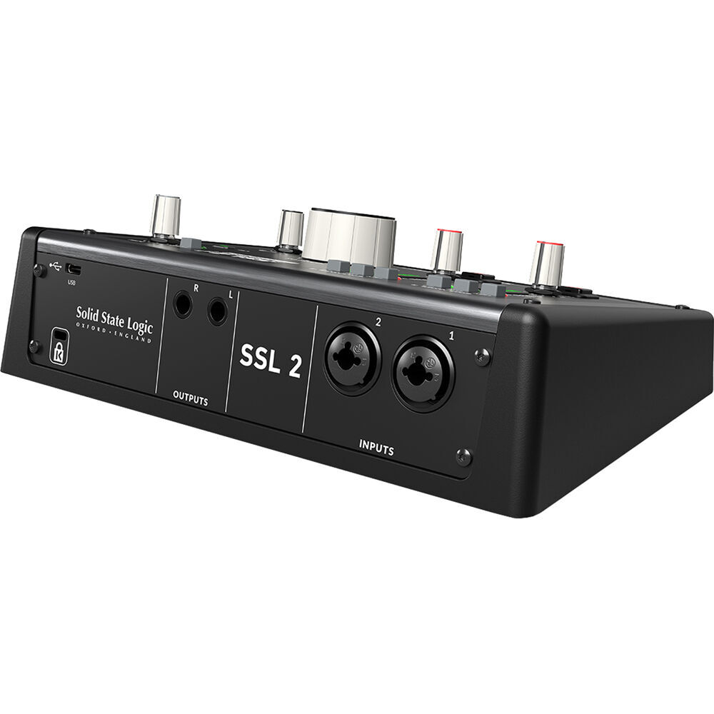 Solid State Logic SSL 2 MKII - 2x2 USB Audio Interface w/ Headphones & XLR Cable