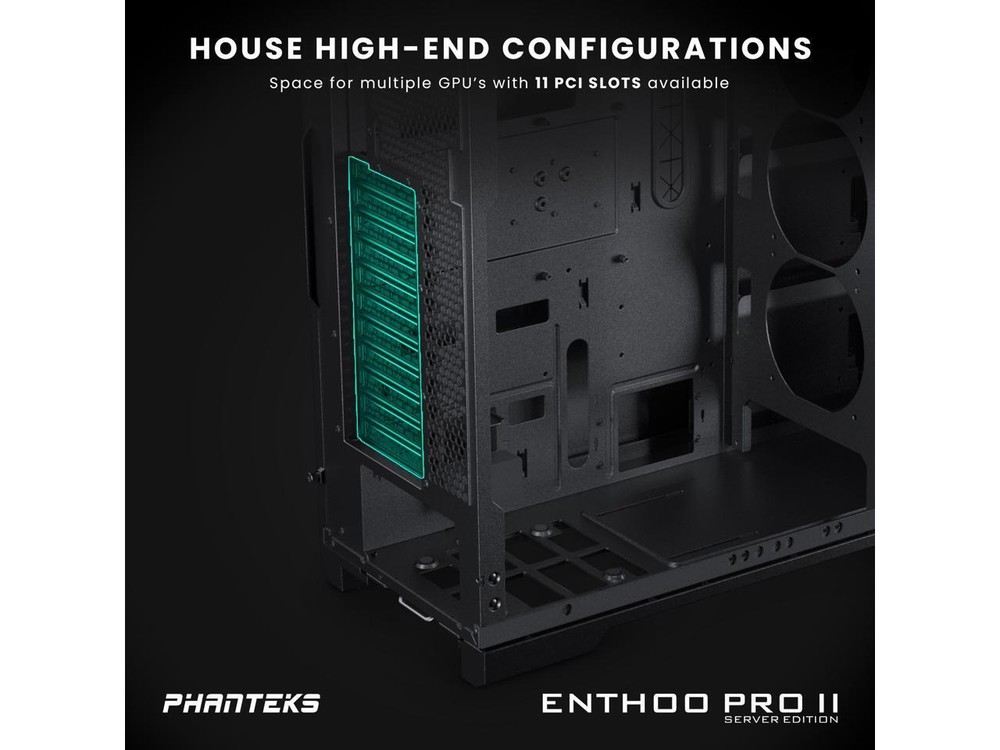 Phanteks Enthoo Pro 2 Server Edition – SSI-EEB Motherboard support ATX PC Case